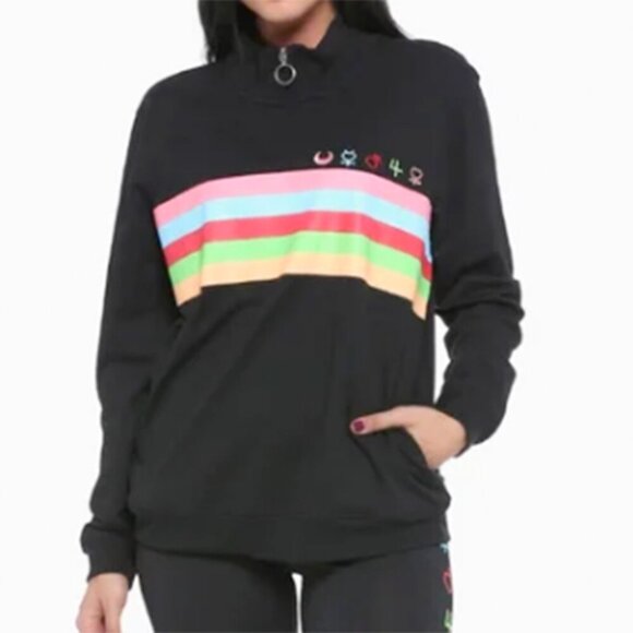 Box Lunch Tops - Sailor Moon Crystal Zip Pullover